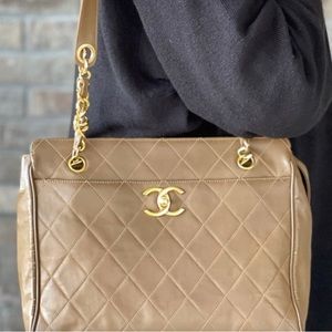 CHANEL Patent Leather Bag